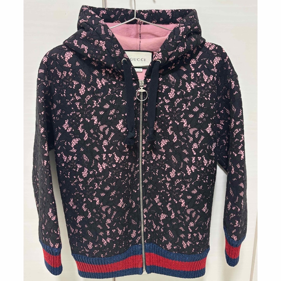 GUCCI - GUCCI グッチ アウター パーカー フーディー レース GUCCI - GUCCI グッチ アウター パーカー フーディー レース