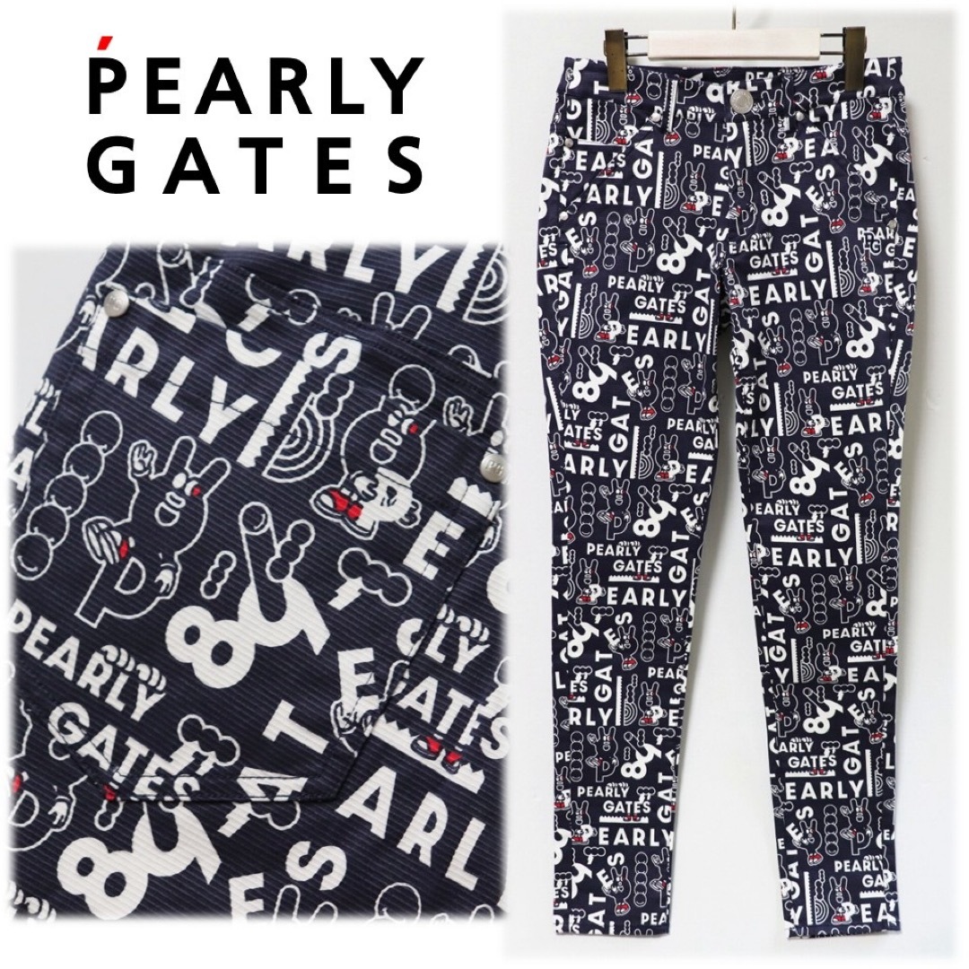 PEARLY GATES - 《パーリーゲイツ》新品 ストレッチパンツ PEARLY GATES - 《パーリーゲイツ》新品 ストレッチパンツ