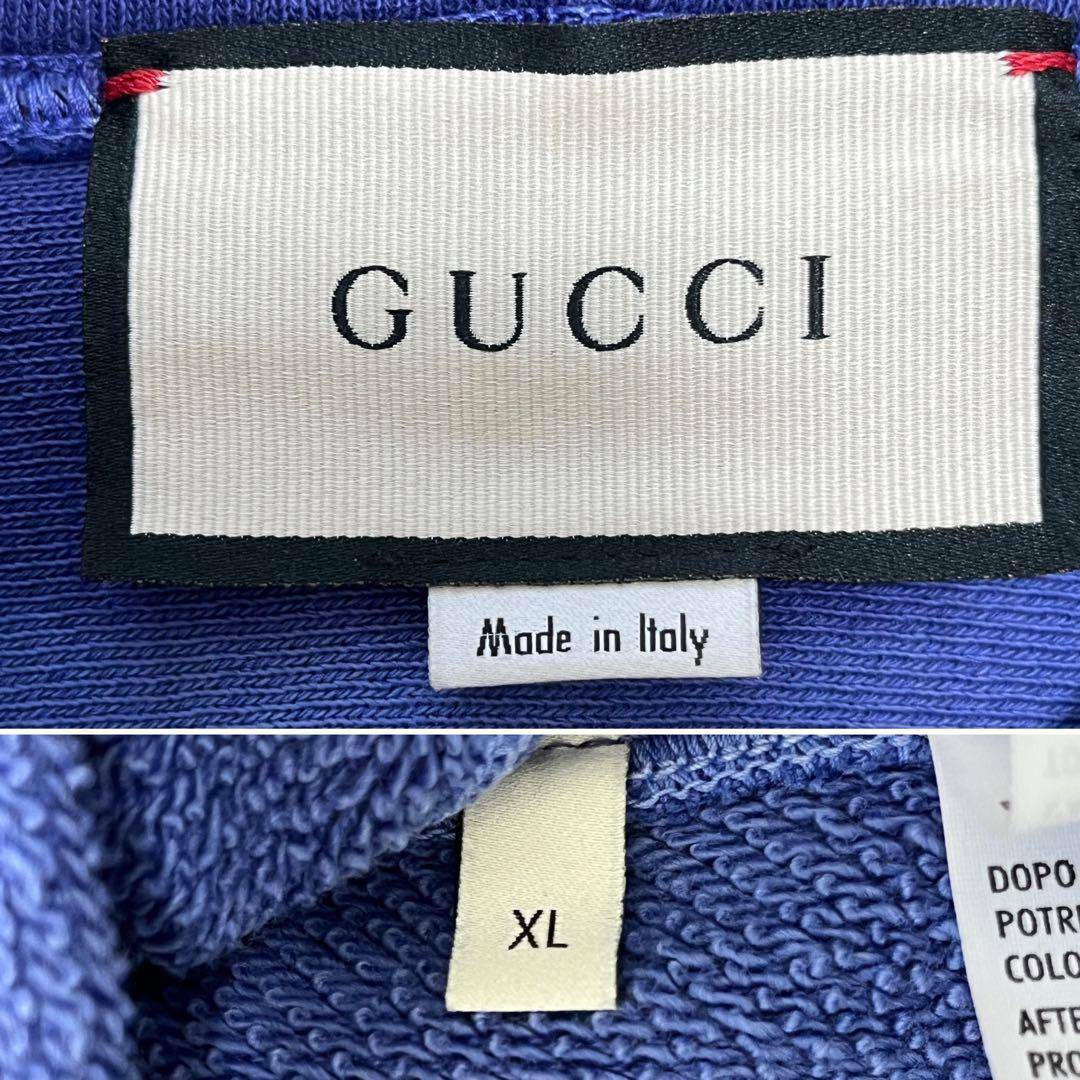 GUCCI - GUCCI グッチ パーカー グラデーション インター GUCCI - GUCCI グッチ パーカー グラデーション インター