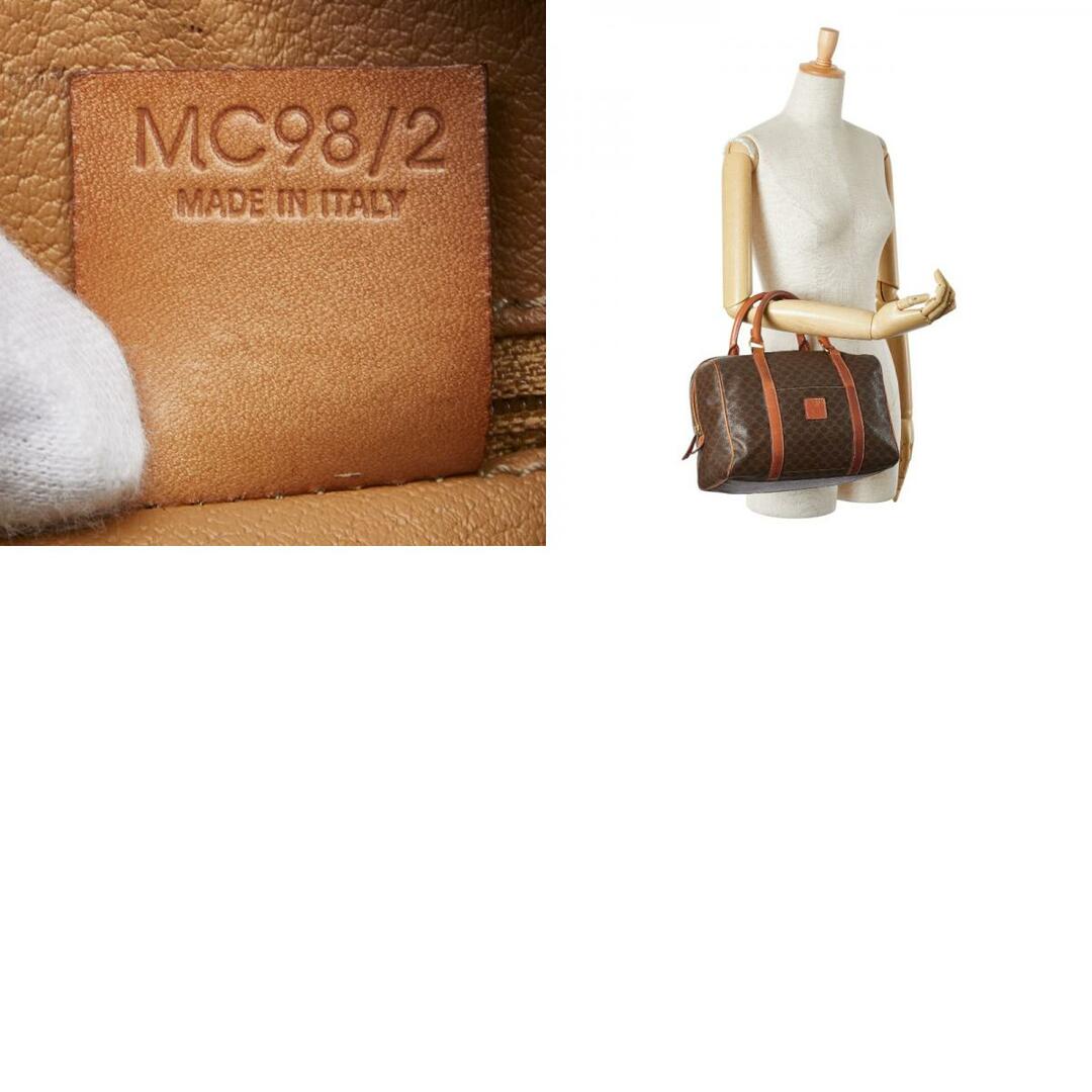 CELINE - セリーヌ マカダム ハンドバッグ ミニボストンバッグ CELINE - セリーヌ マカダム ハンドバッグ ミニボストンバッグ