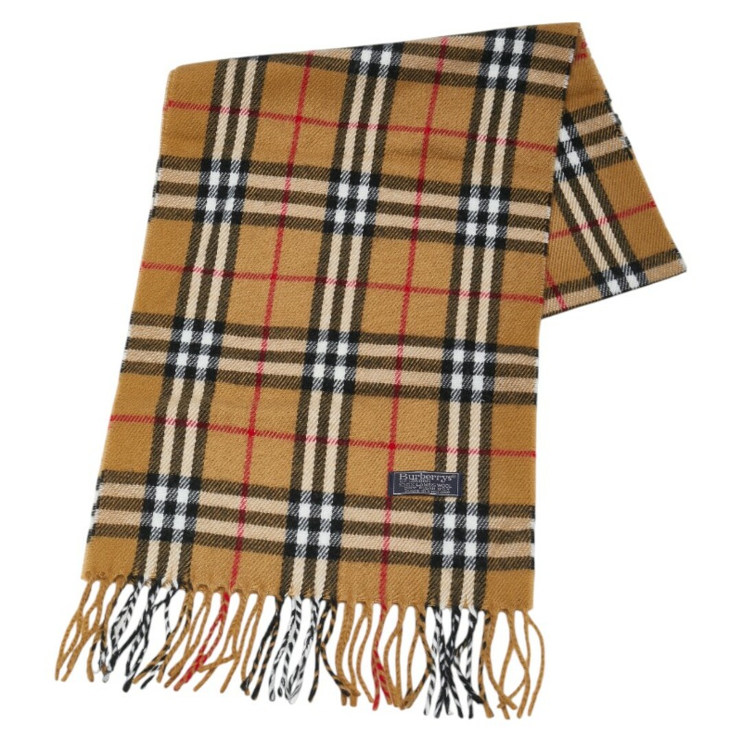 BURBERRY - 美品 バーバリー ノバチェック マフラー ウール BURBERRY - 美品 バーバリー ノバチェック マフラー ウール