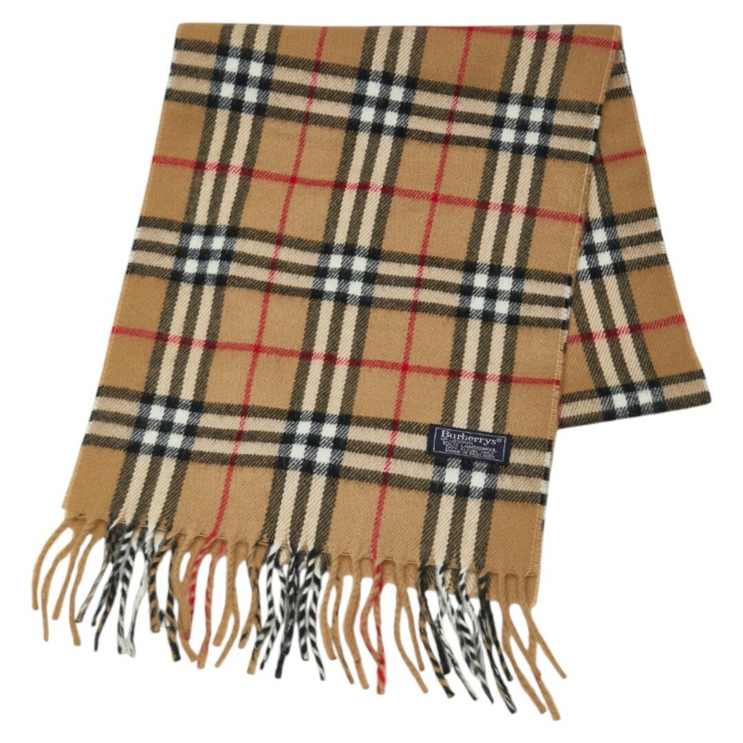 BURBERRY - 美品 バーバリー ノバチェック マフラー ウール BURBERRY - 美品 バーバリー ノバチェック マフラー ウール