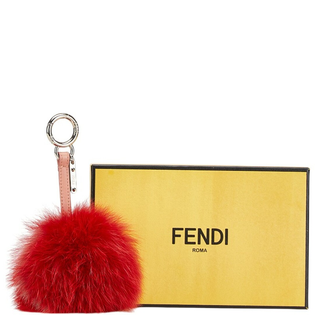 FENDI - 美品 フェンディ ポンポンチャーム バッグチャーム FENDI - 美品 フェンディ ポンポンチャーム バッグチャーム