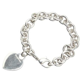 ティファニー(Tiffany & Co.)のティファニー ハートタグ ブレスレット SV925 シルバー レディース TIFFANY&Co. 【1-0204856】(ブレスレット/バングル)