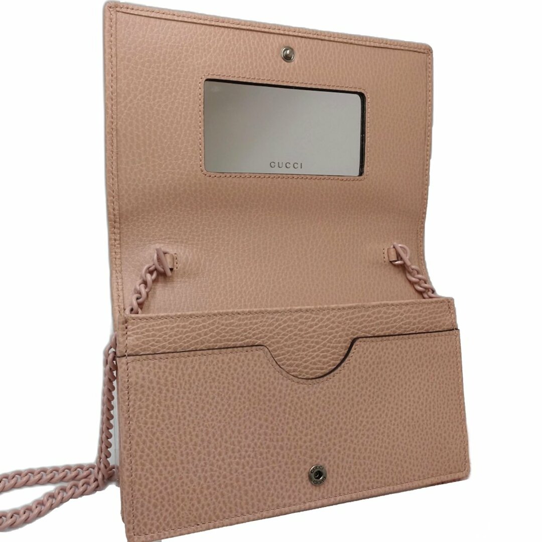 GUCCI - GUCCI グッチ ウォレットチェーン GGマーモント 497985 GUCCI - GUCCI グッチ ウォレットチェーン GGマーモント 497985