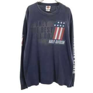 Harley Davidson(Tシャツ/カットソー(七分/長袖))のフリマ Harley Davidson(Tシャツ/カットソー(七分/長袖))のフリマ