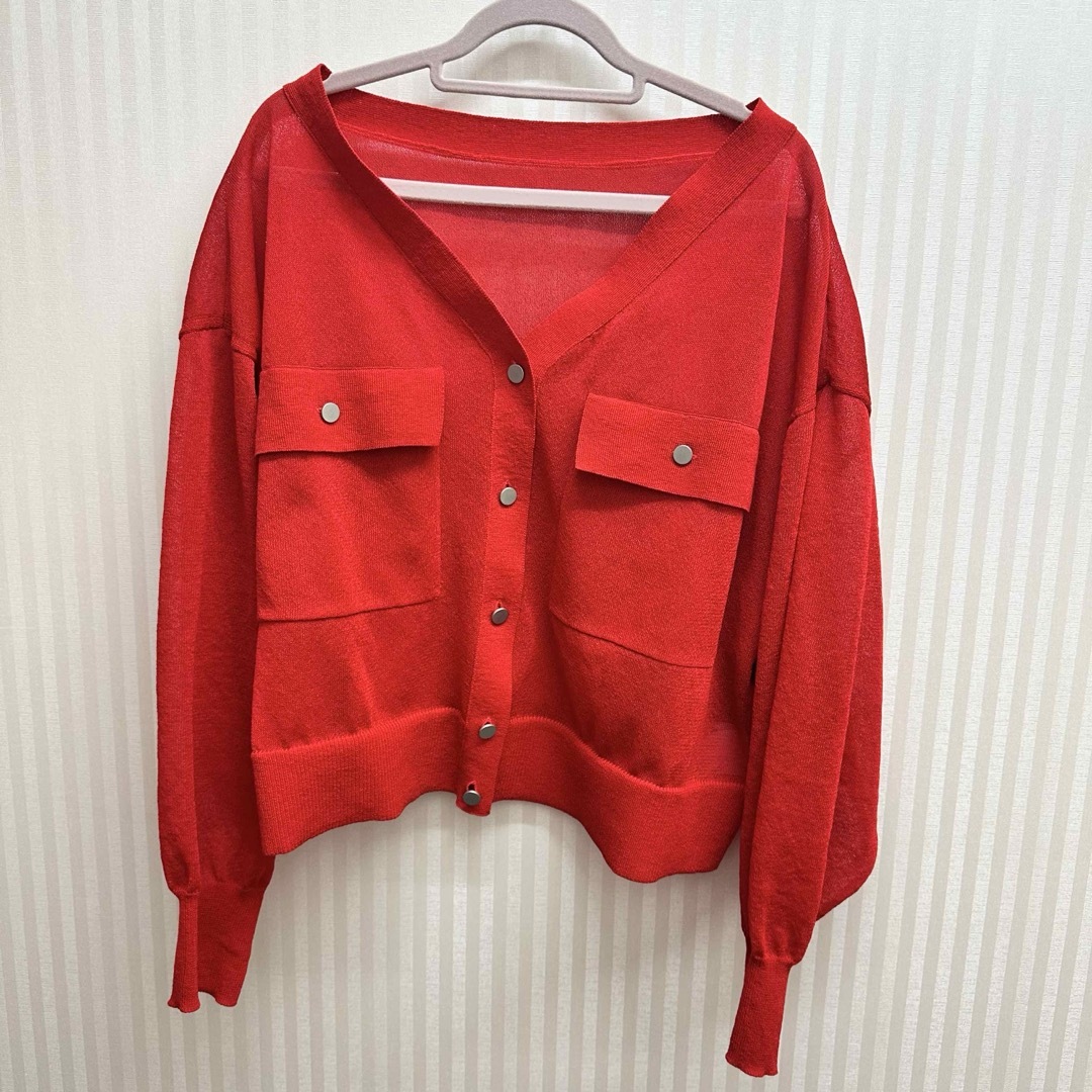 GRACE CONTINENTAL - ダイアグラム 長袖カーディガン サイズ36の GRACE CONTINENTAL - ダイアグラム 長袖カーディガン サイズ36の