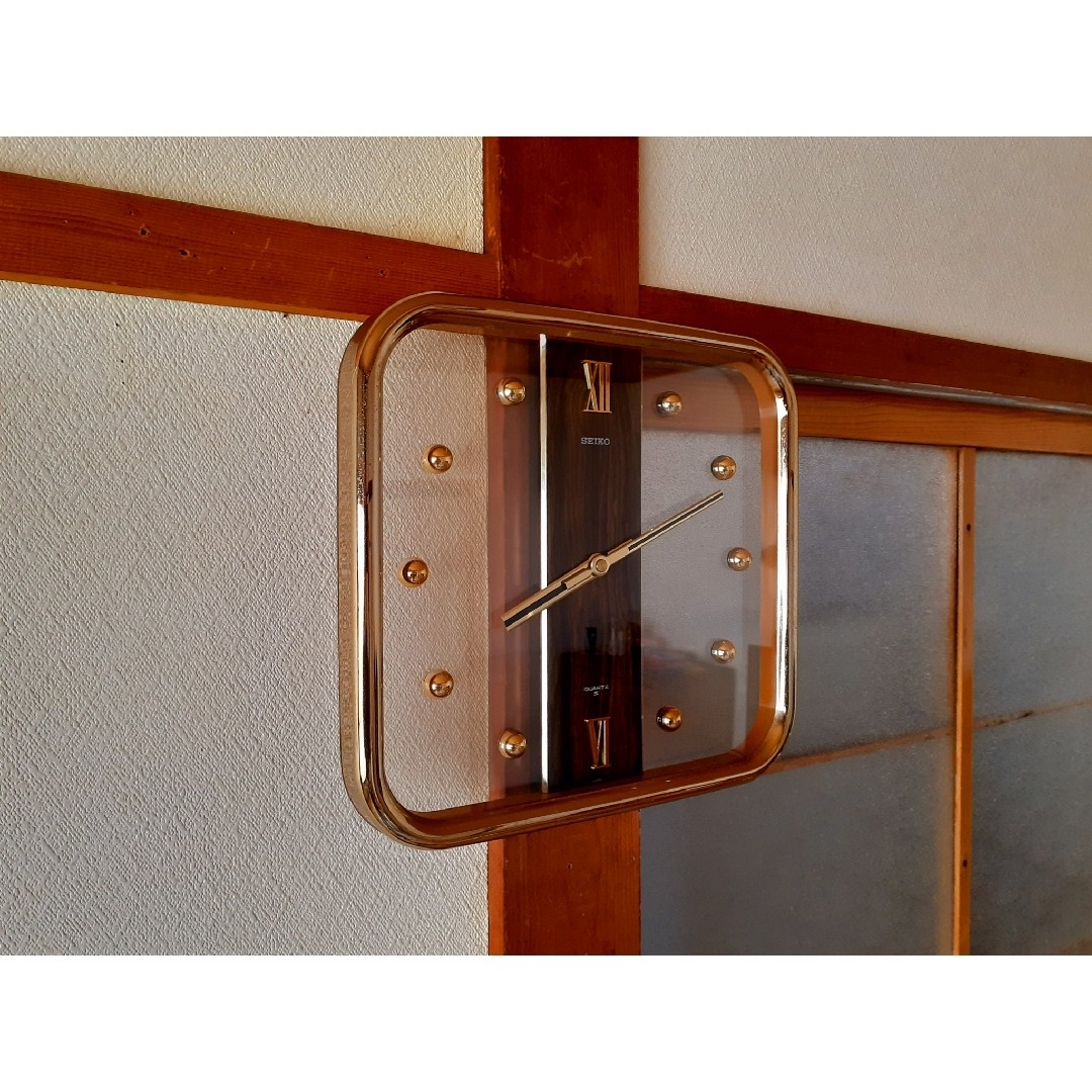 SEIKO - 70's SEIKO 掛け時計 ミッドセンチュリー ビンテージ SEIKO - 70's SEIKO 掛け時計 ミッドセンチュリー ビンテージ