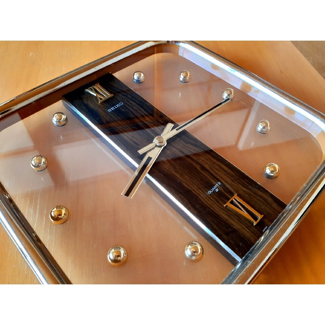 SEIKO - 70's SEIKO 掛け時計 ミッドセンチュリー ビンテージ SEIKO - 70's SEIKO 掛け時計 ミッドセンチュリー ビンテージ