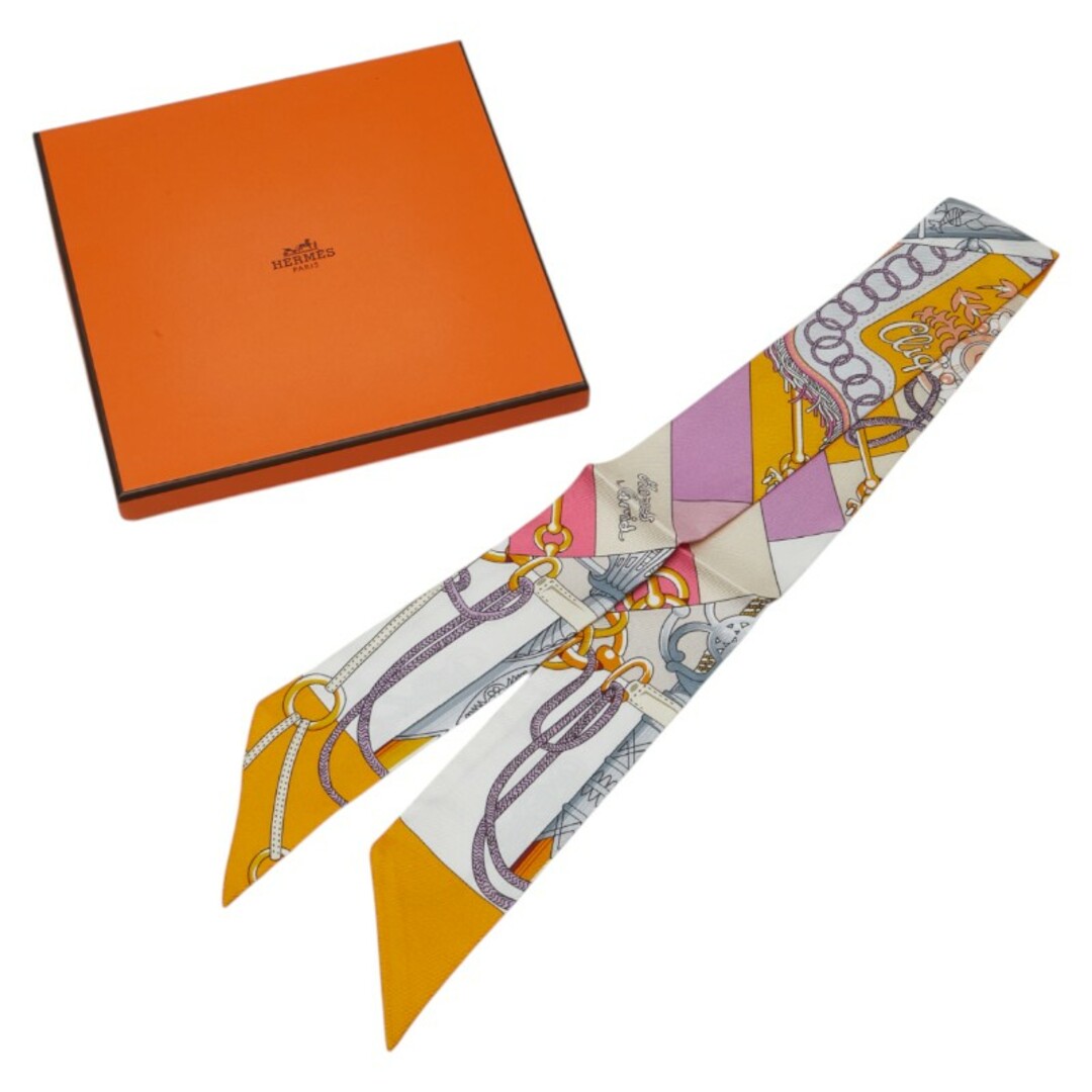 HERMES - 美品 エルメス ツイリー CLIQUETIS クリケティス HERMES - 美品 エルメス ツイリー CLIQUETIS クリケティス