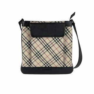 BURBERRY - BURBERRY 極美品 黒 ローラバッグ キャンバス レザー BURBERRY - BURBERRY 極美品 黒 ローラバッグ キャンバス レザー