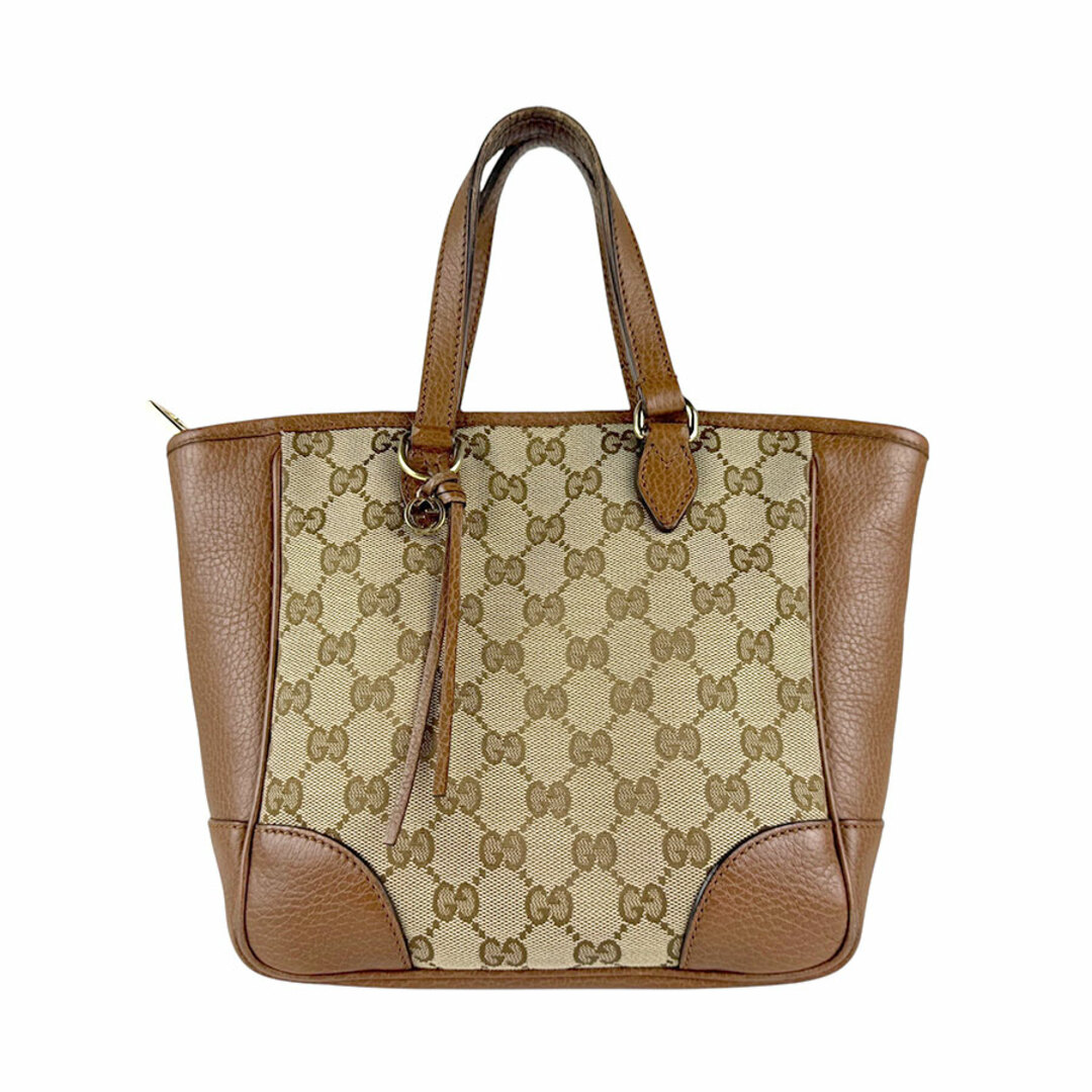 GUCCI - グッチ GUCCI ハンドバッグ GGキャンバス/レザー GUCCI - グッチ GUCCI ハンドバッグ GGキャンバス/レザー