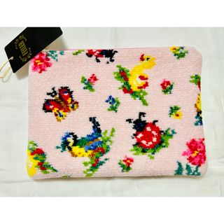FEILER - SALE!新品!フェイラー ペコちゃん フラットポーチ FEILER - SALE!新品!フェイラー ペコちゃん フラットポーチ