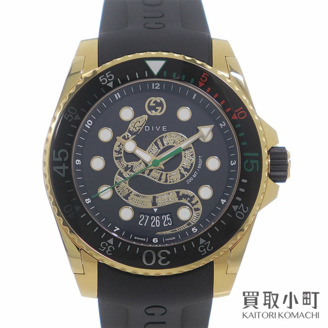 GUCCI - 【美品】グッチ【GUCCI】グッチダイヴ スネーク メンズ GUCCI - 【美品】グッチ【GUCCI】グッチダイヴ スネーク メンズ