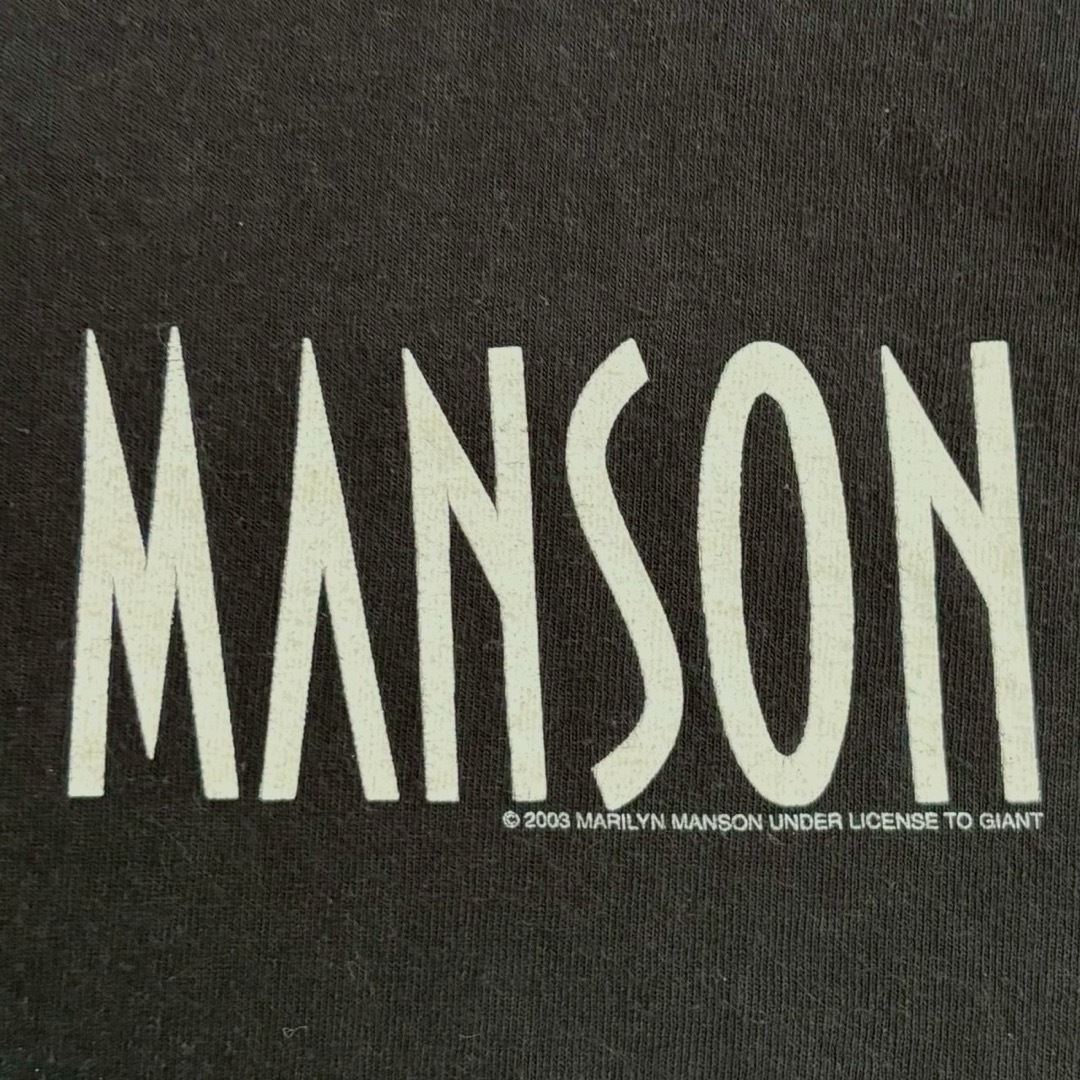 VINTAGE - 00s MARILYN MANSON マリリンマンソン Tシャツ VINTAGE - 00s MARILYN MANSON マリリンマンソン Tシャツ