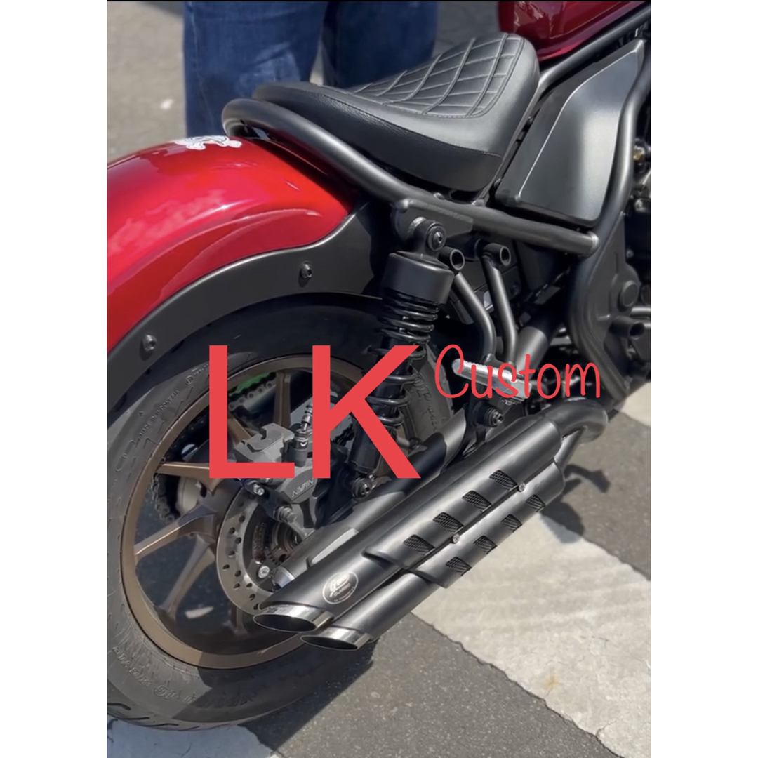 セール中 新型レブル250 の2023年式〜マフラーgem speed製 V3の セール中 新型レブル250 の2023年式〜マフラーgem speed製 V3の