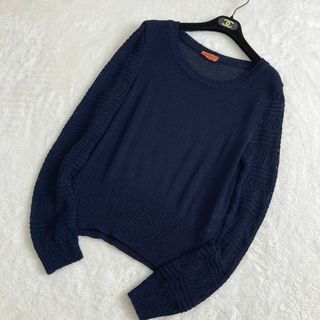 MISSONI - ミッソーニ オレンジタグ サマーニット 透かし編み MISSONI - ミッソーニ オレンジタグ サマーニット 透かし編み