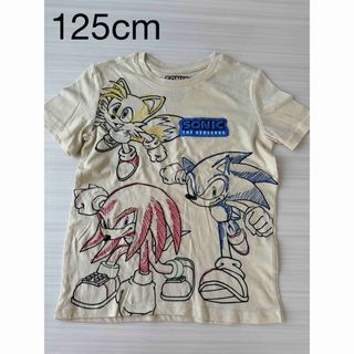 ソニック　Tシャツ　sonic 半袖　男の子　Tシャツ　120cm 125cm(Tシャツ/カットソー)