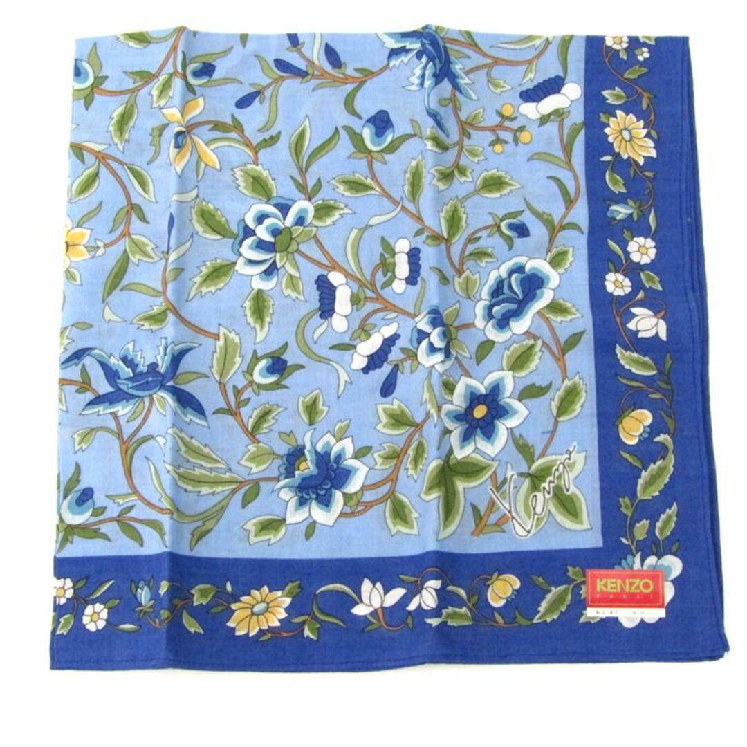 KENZO - ケンゾー ハンカチ 未使用 8点セット ロゴ 花柄等 KENZO - ケンゾー ハンカチ 未使用 8点セット ロゴ 花柄等