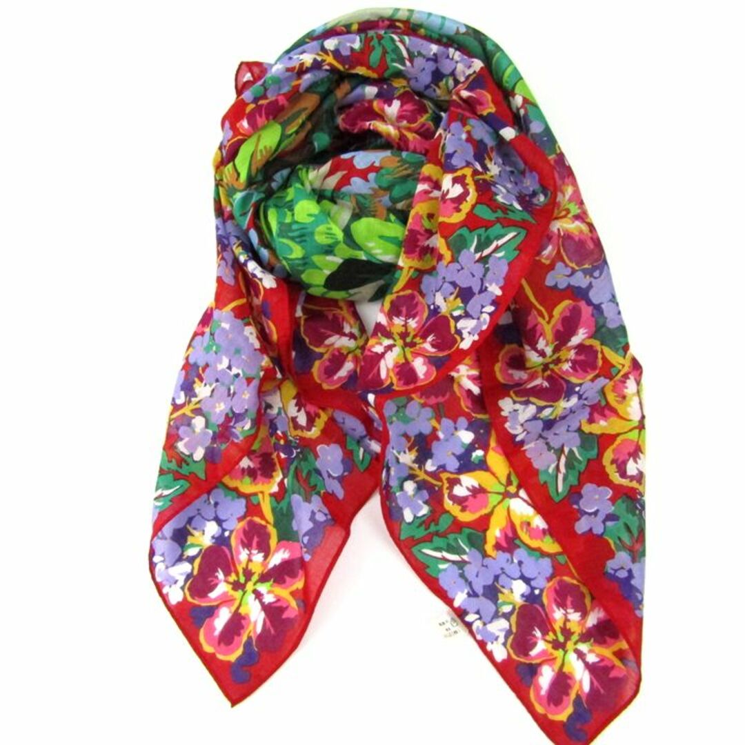 KENZO - ケンゾー スカーフ 大判 花柄 2点セット ストール KENZO - ケンゾー スカーフ 大判 花柄 2点セット ストール