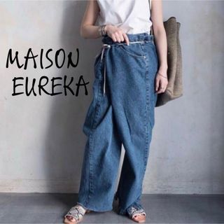 MAISON EUREKA - 極美品 大きい メゾンエウレカ ウール モヘア MAISON EUREKA - 極美品 大きい メゾンエウレカ ウール モヘア
