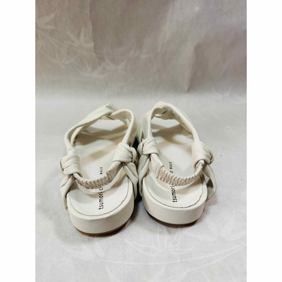 TSUMORI CHISATO - tumori chisato walk サンダル 白色 23.5の TSUMORI CHISATO - tumori chisato walk サンダル 白色 23.5の