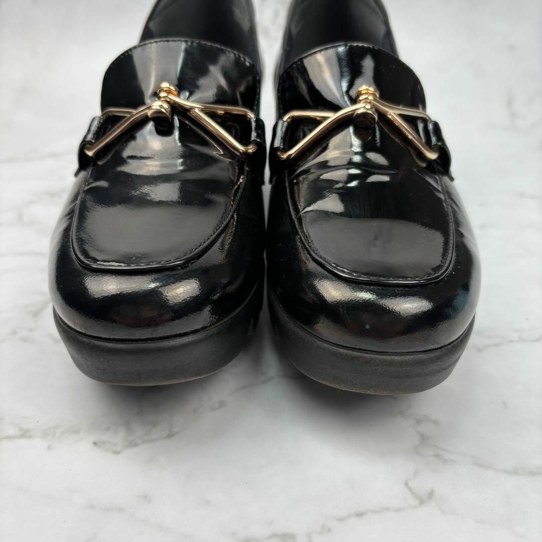 美品】hills avenue ヒルズアベニュー エナメル ビットローファー