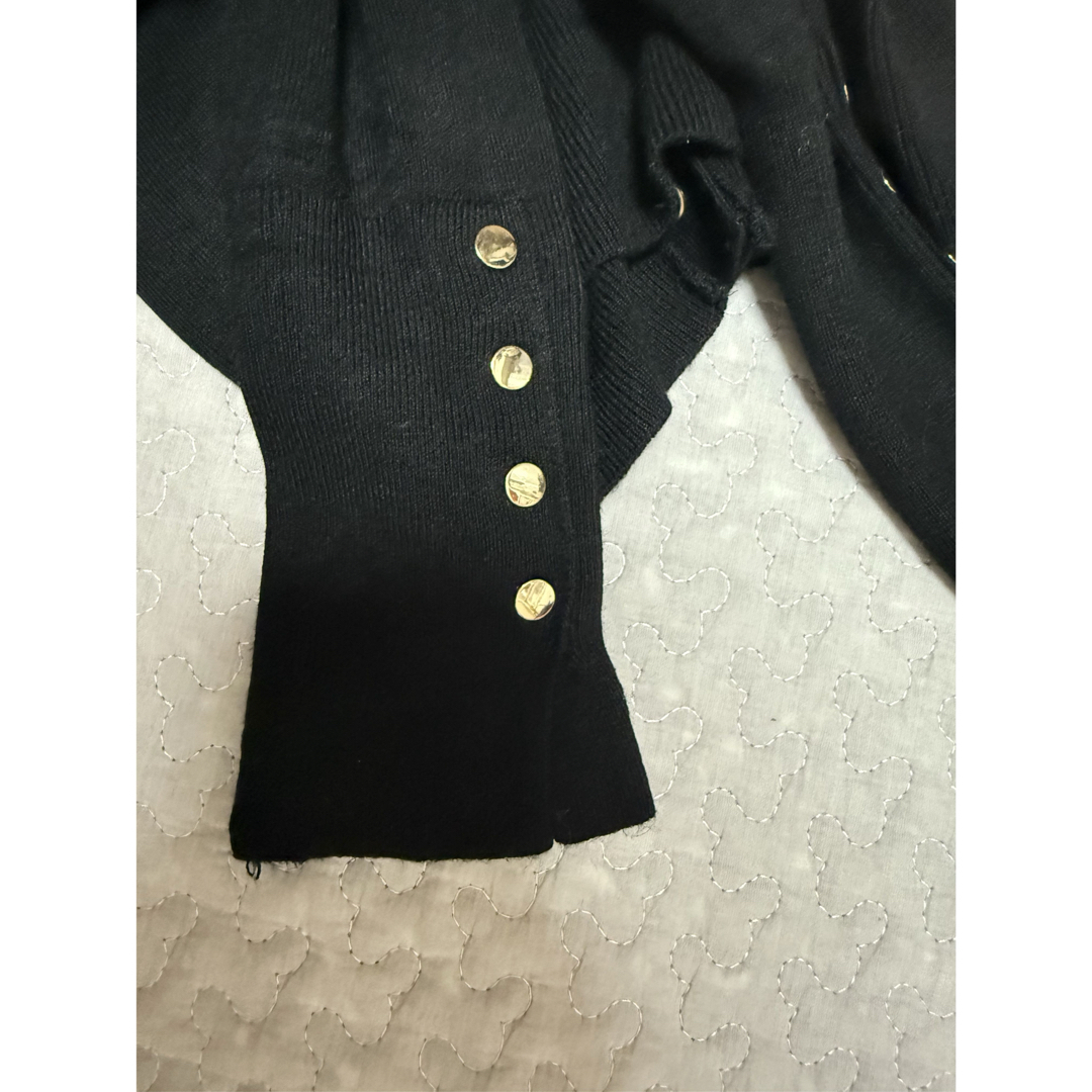 ZARA - ZARA カーディガン ブラックの通販 by My's shop｜ザラ