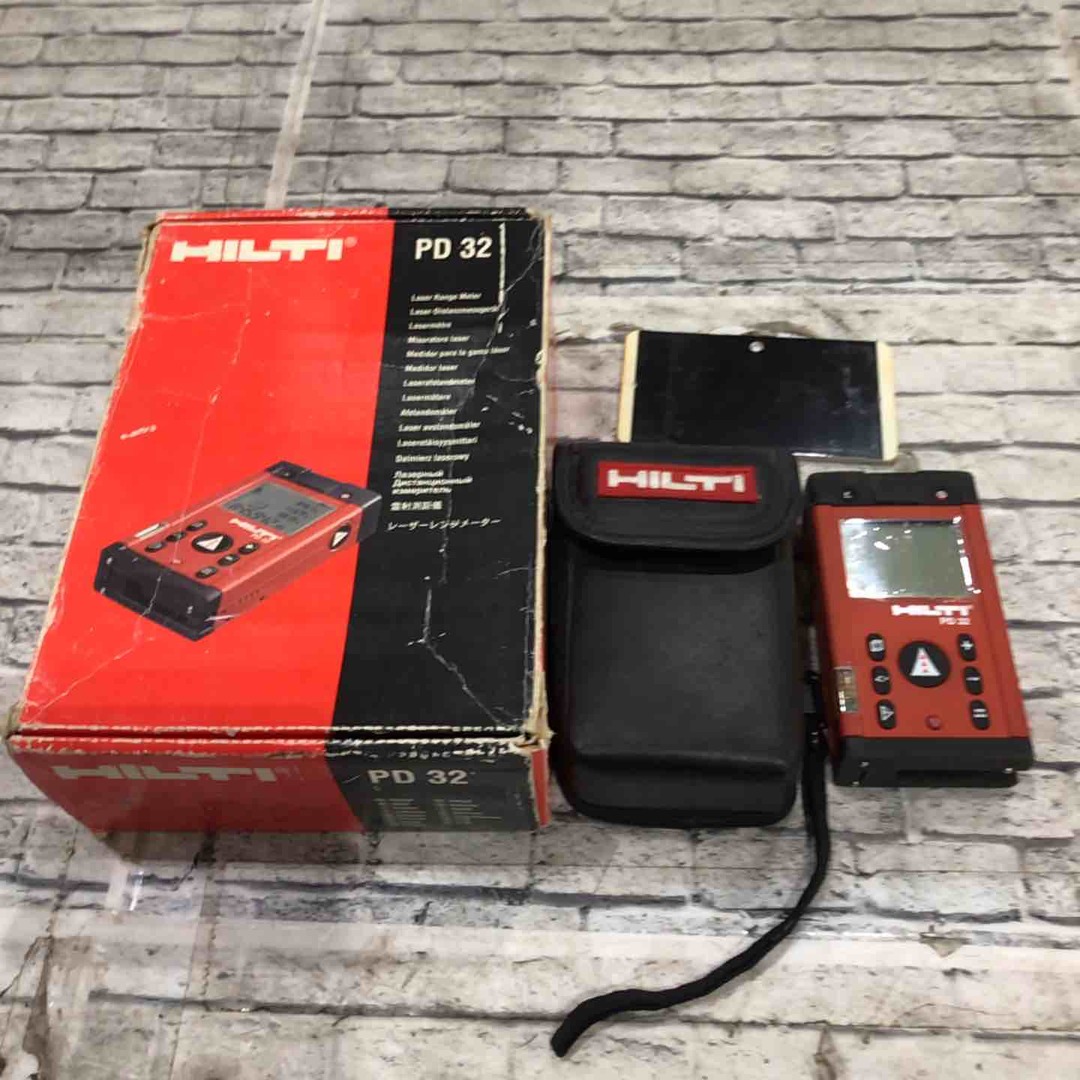 ヒルティ(HILTI) 光波測距儀(距離レーザー) PD32【川口店】の ヒルティ(HILTI) 光波測距儀(距離レーザー) PD32【川口店】の