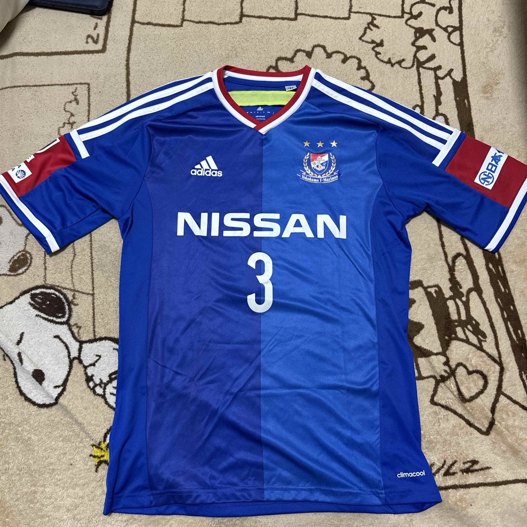 adidas - 横浜F・マリノス ユニフォーム 2014シーズン 3番 L adidas - 横浜F・マリノス ユニフォーム 2014シーズン 3番 L