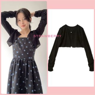 ebure - エブール カシミヤカーディガンの通販 by こち's shop ebure - エブール カシミヤカーディガンの通販 by こち's shop