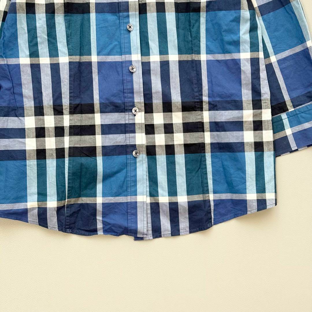 BURBERRY - Burberry london メガチェック シャツ 7分袖 40 BURBERRY - Burberry london メガチェック シャツ 7分袖 40