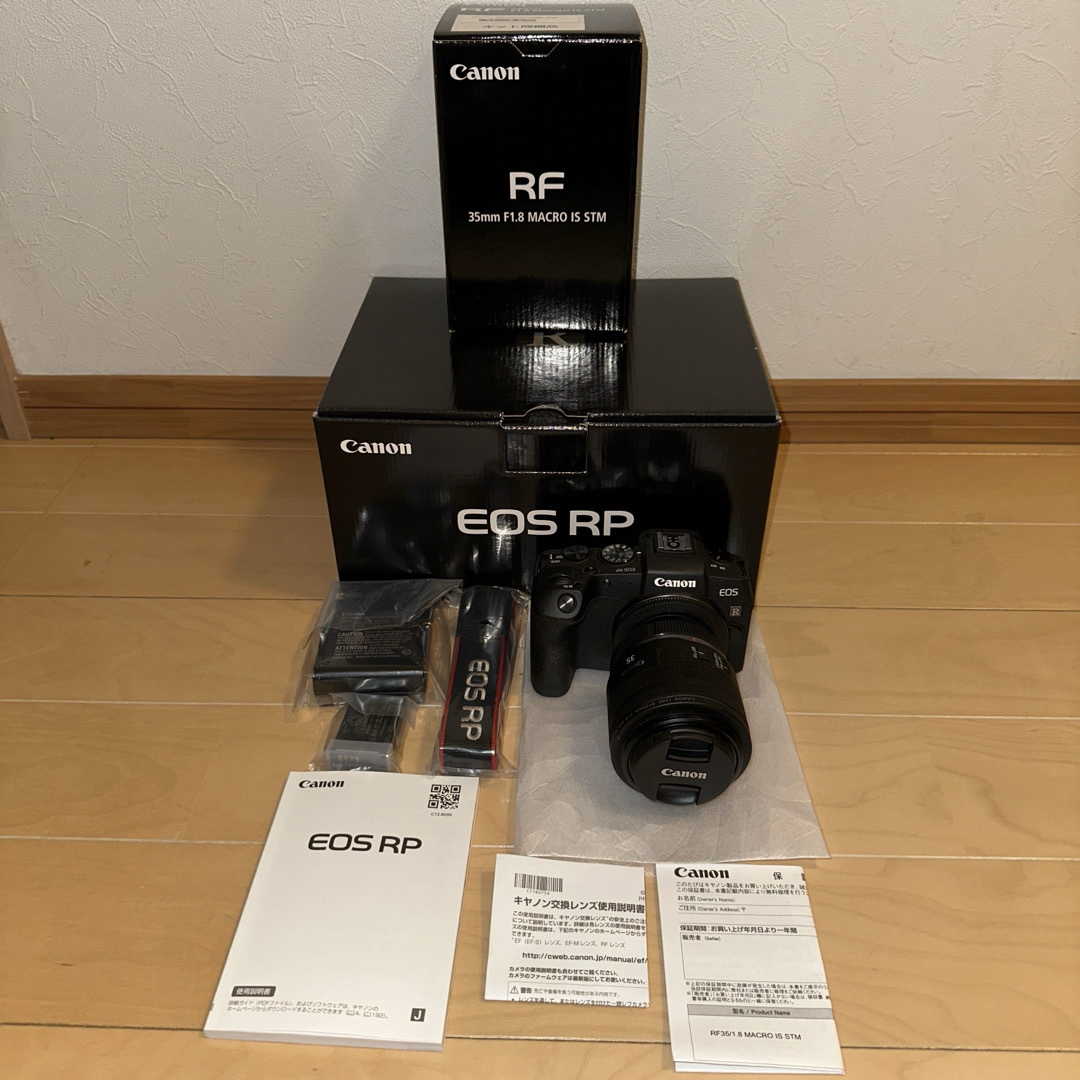 Canon - 展示品 キヤノン EOS RP RF35 MACRO IS STM レンズ Canon - 展示品 キヤノン EOS RP RF35 MACRO IS STM レンズ