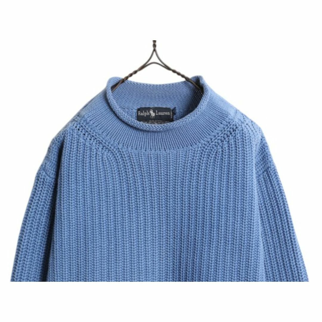 Ralph Lauren - 90s ポロ ラルフローレン ロールネック コットン Ralph Lauren - 90s ポロ ラルフローレン ロールネック コットン