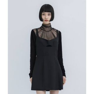 ANDMARY Betty layered dress Beigeの通販 by Noel's Shop|ラクマ ANDMARY Betty layered dress Beigeの通販 by Noel's Shop|ラクマ