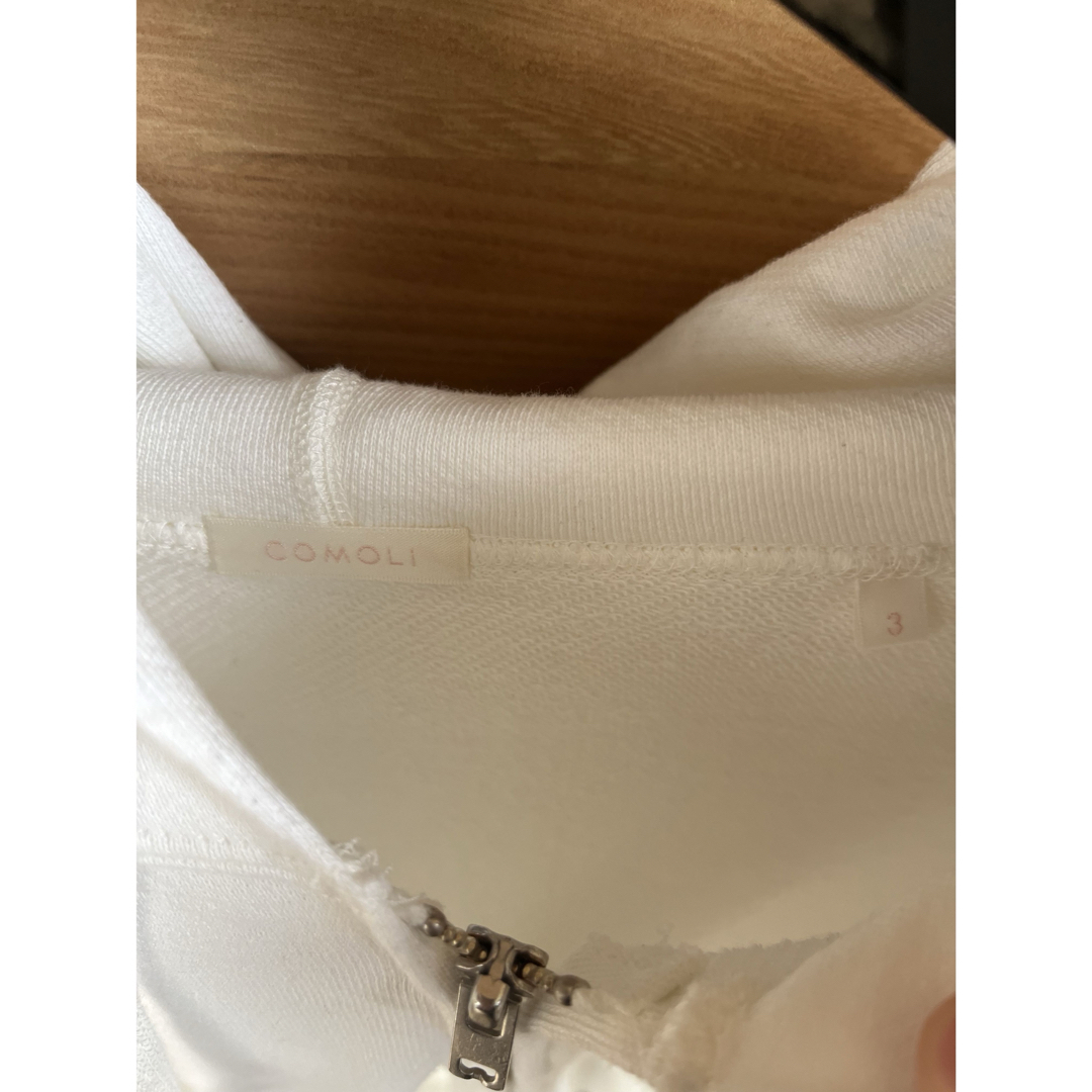 COMOLI - 25ss COMOLI コットン裏毛 ジップパーカの通販 by れん COMOLI - 25ss COMOLI コットン裏毛 ジップパーカの通販 by れん