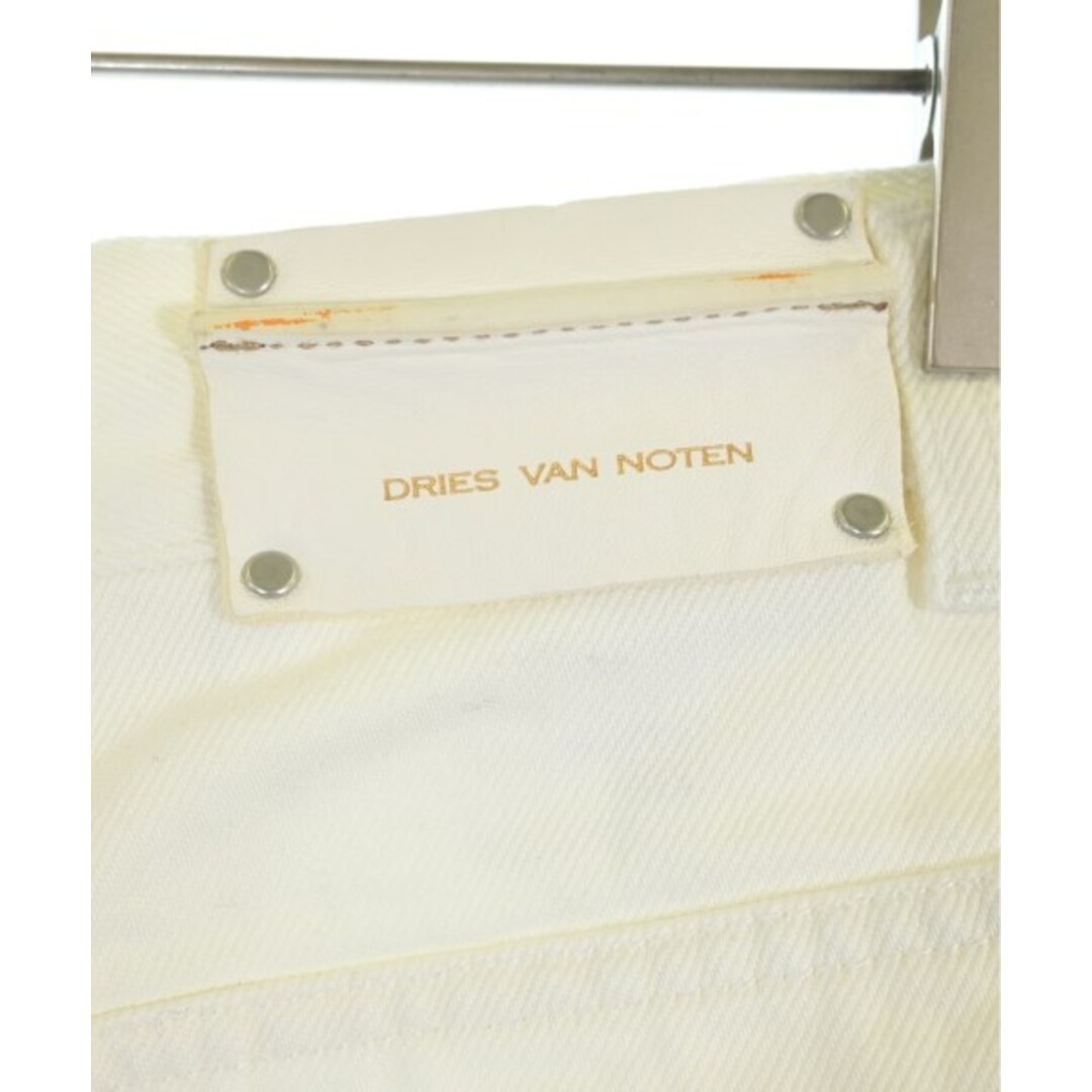 DRIES VAN NOTEN - DRIES VAN NOTEN デニムパンツ 36(S位) 白 DRIES VAN NOTEN - DRIES VAN NOTEN デニムパンツ 36(S位) 白