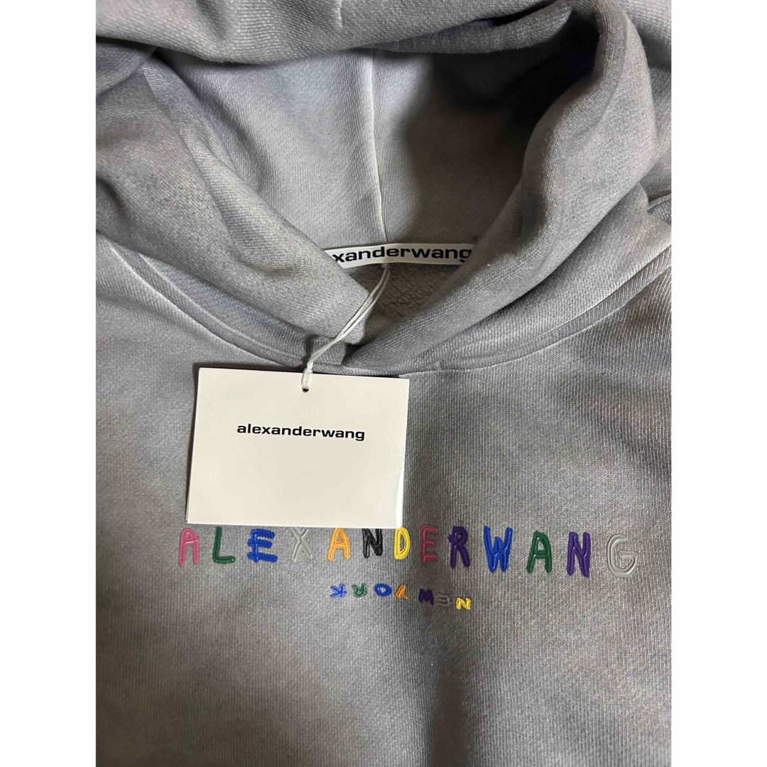 Alexander Wang - alexanderwang グレー パーカーの通販 by げじ Alexander Wang - alexanderwang グレー パーカーの通販 by げじ