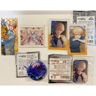 プロセカ　天馬司　グリッター缶バッジ等(キャラクターグッズ)