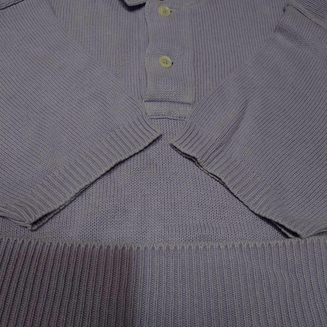POLO RALPH LAUREN - 90sポロラルフローレン ニットポロシャツ POLO RALPH LAUREN - 90sポロラルフローレン ニットポロシャツ
