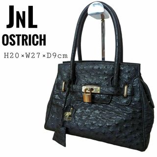 ☆美品☆ JNL OSTRICH オーストリッチ ハンドバッグ(ハンドバッグ)