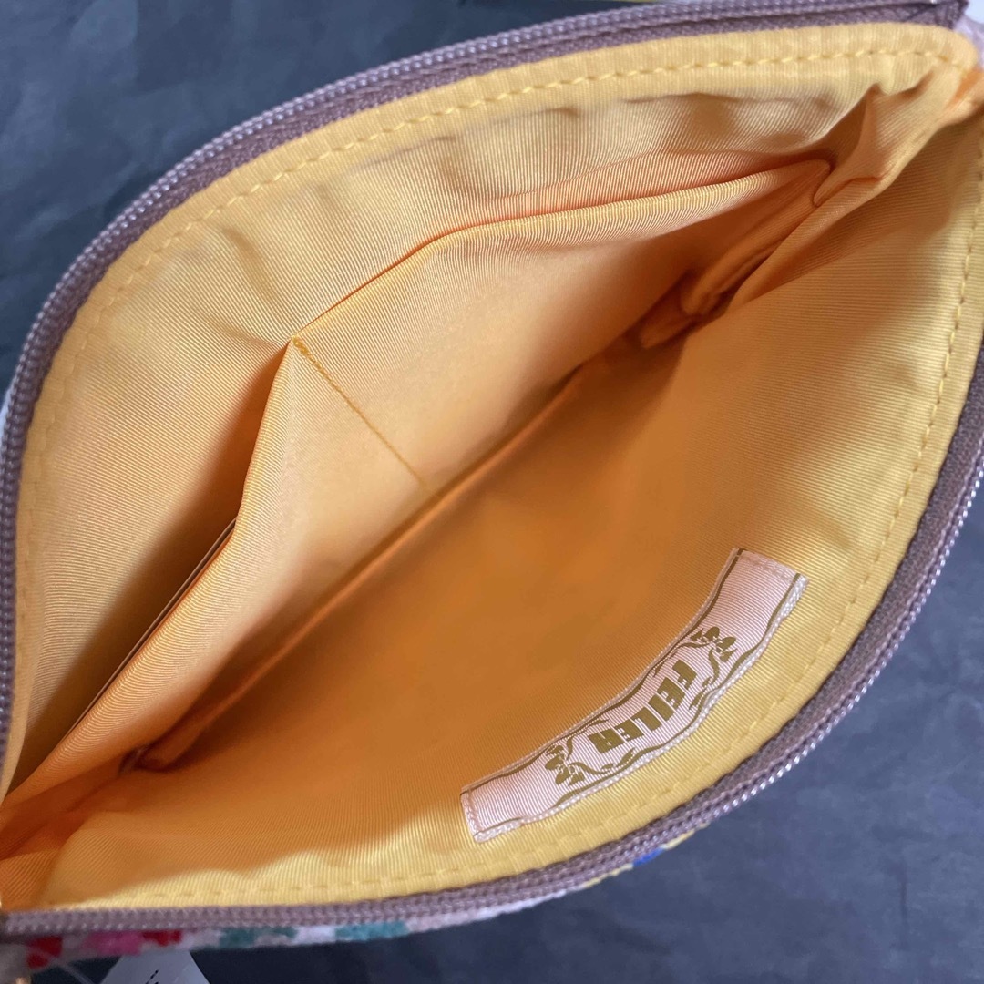 FEILER - 新品☆FEILERフェイラー☆ポーチ☆ハイジチェック FEILER - 新品☆FEILERフェイラー☆ポーチ☆ハイジチェック