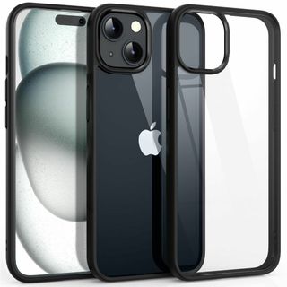 【在庫処分】Supdeal iPhone 15 Plus用耐衝撃透明ケース 米軍(その他)