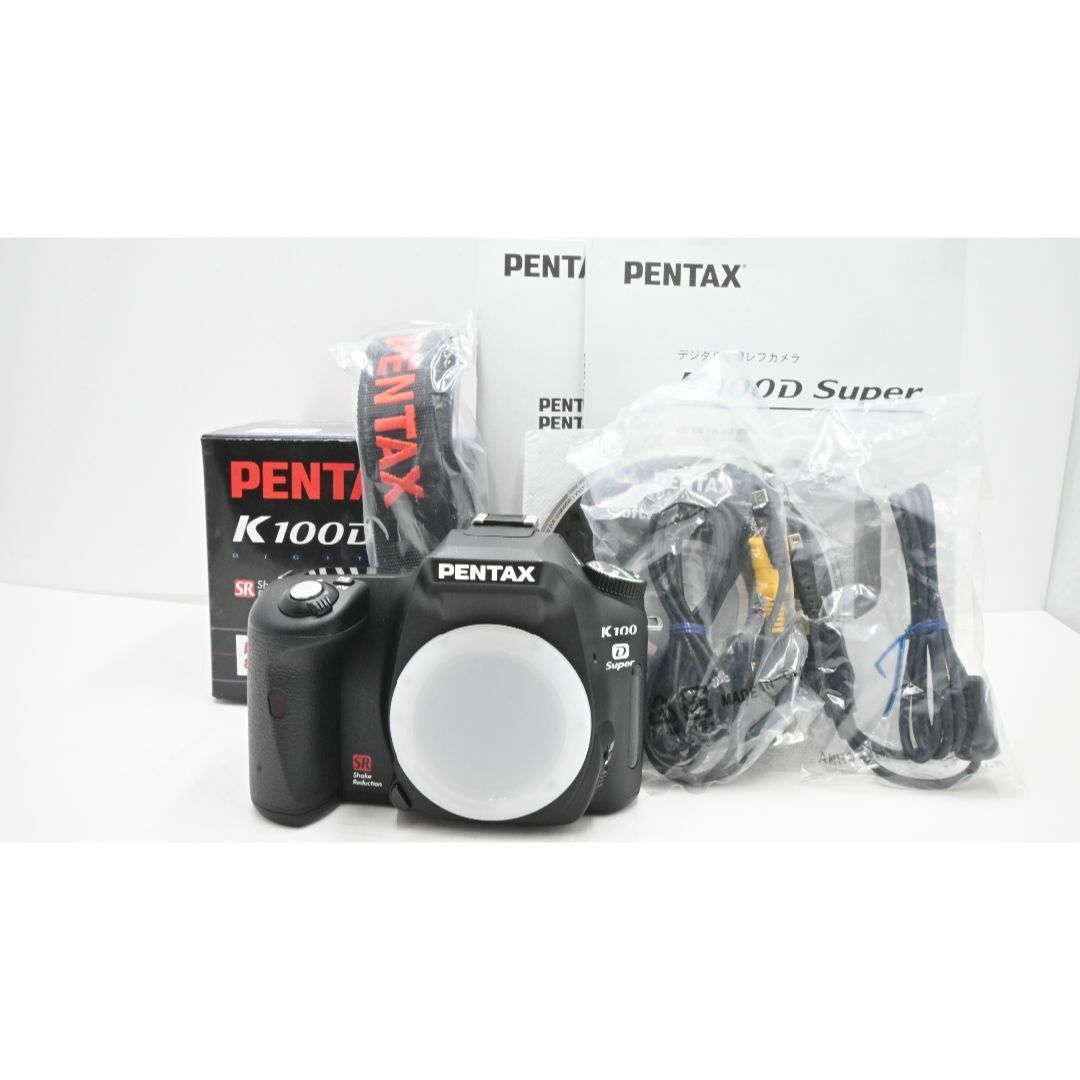 極上品PENTAX デジタル一眼レフカメラ K100D Super の通販 by 極上品PENTAX デジタル一眼レフカメラ K100D Super の通販 by