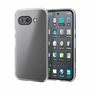 エレコム Google Pixel 9a ケース カバー 半透明 耐衝撃 衝撃吸(その他)