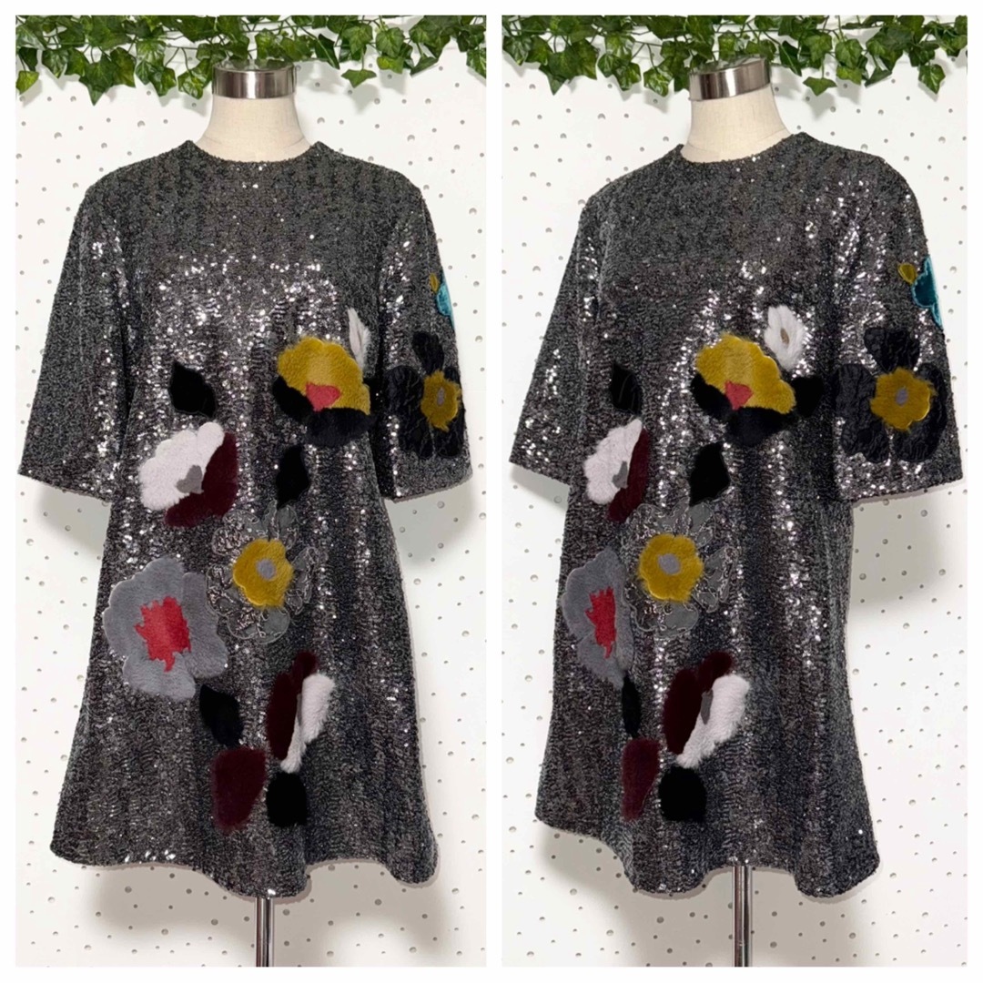 DOLCE&GABBANA - 本物 美品 ドルチェ&ガッバーナ スパンコール DOLCE&GABBANA - 本物 美品 ドルチェ&ガッバーナ スパンコール