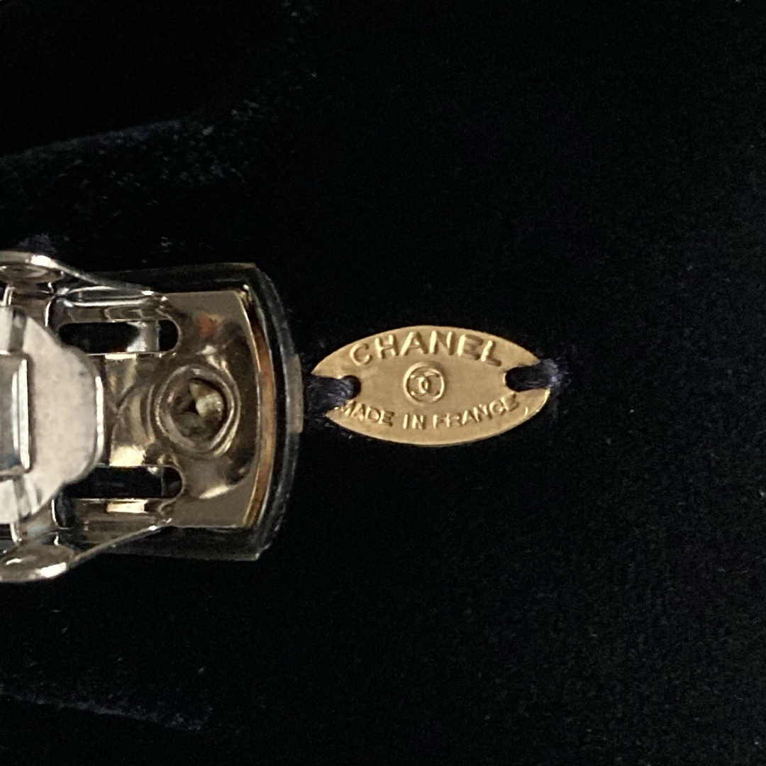 CHANEL - 極美品 90年代初期 CHANEL ヴィンテージ ベロア リボン CHANEL - 極美品 90年代初期 CHANEL ヴィンテージ ベロア リボン