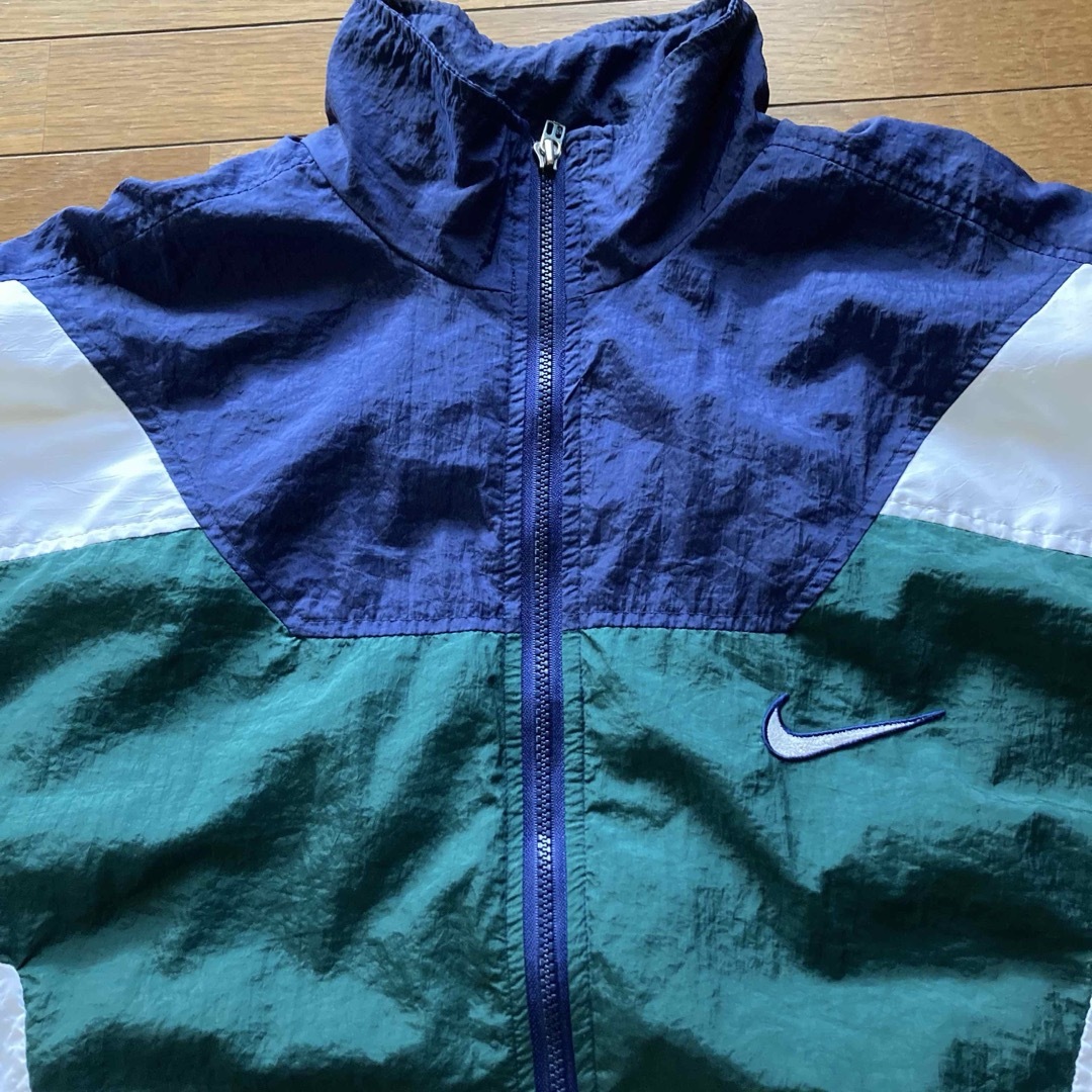 NIKE - 90s NIKE ナイロンジャケット マルチカラー 銀タグの通販 NIKE - 90s NIKE ナイロンジャケット マルチカラー 銀タグの通販