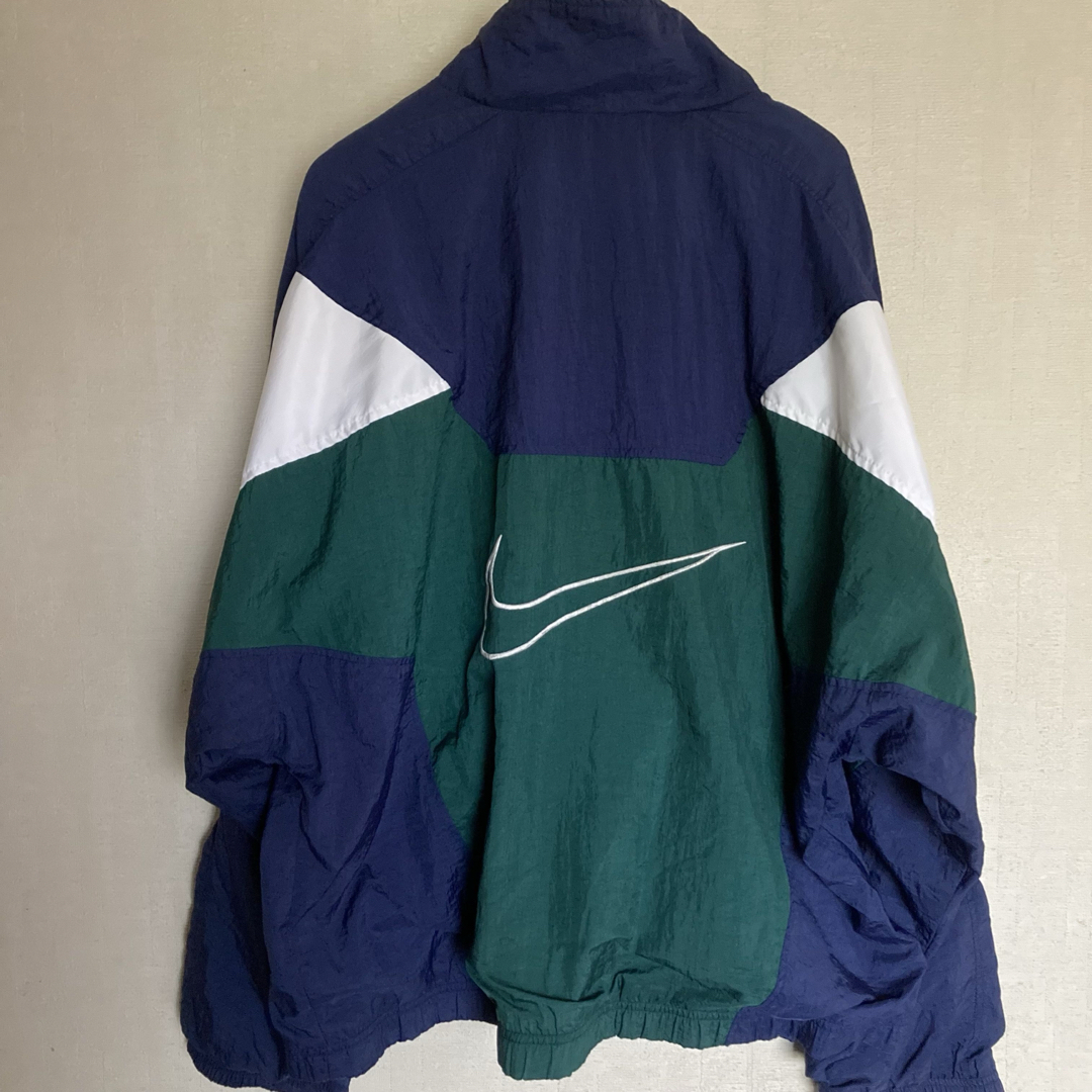 NIKE - 90s NIKE ナイロンジャケット マルチカラー 銀タグの通販 NIKE - 90s NIKE ナイロンジャケット マルチカラー 銀タグの通販