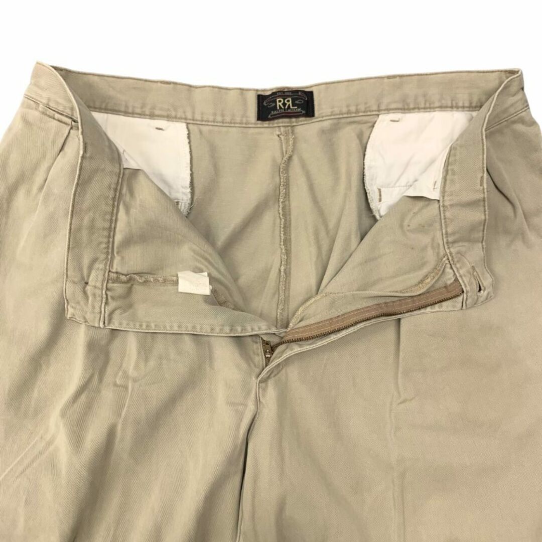 RRL - ダブルアールエル チノパンツ 90S 三ツ星タグ ベージュ RRL - ダブルアールエル チノパンツ 90S 三ツ星タグ ベージュ